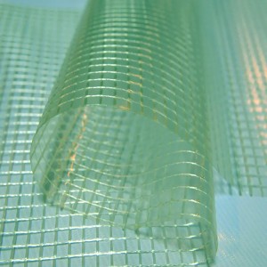 Heavy Duty Reinforcing Clear Mesh Tarpaulin Heavy Duty Reinforcing Clear Mesh Tarpaulin