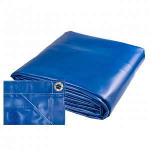 550 g/m² zwaar uitgevoerd blauw PVC-zeil 550 g/m² zwaar uitgevoerd blauw PVC-zeil 3