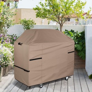 Heavy Duty BBQ Cover para sa 4-6 Burner Panlabas na Gas Barbecue Grill BBQ Cover Panlabas na Gas Barbecue Grill 5