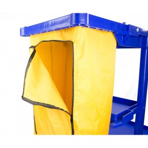 Domus custodiens Janitorial Cart Trash Bag PVC Commercial Vinyle Replacement Pera Janitorial Cart Trash Bag 4