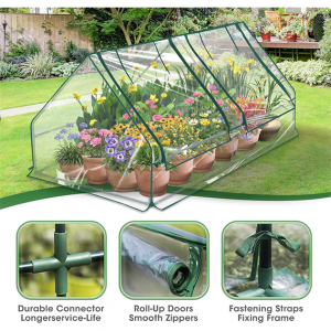 75 "× 39" × 34" High Light Transmission Mini Greenhouse Mini Greenhouse3