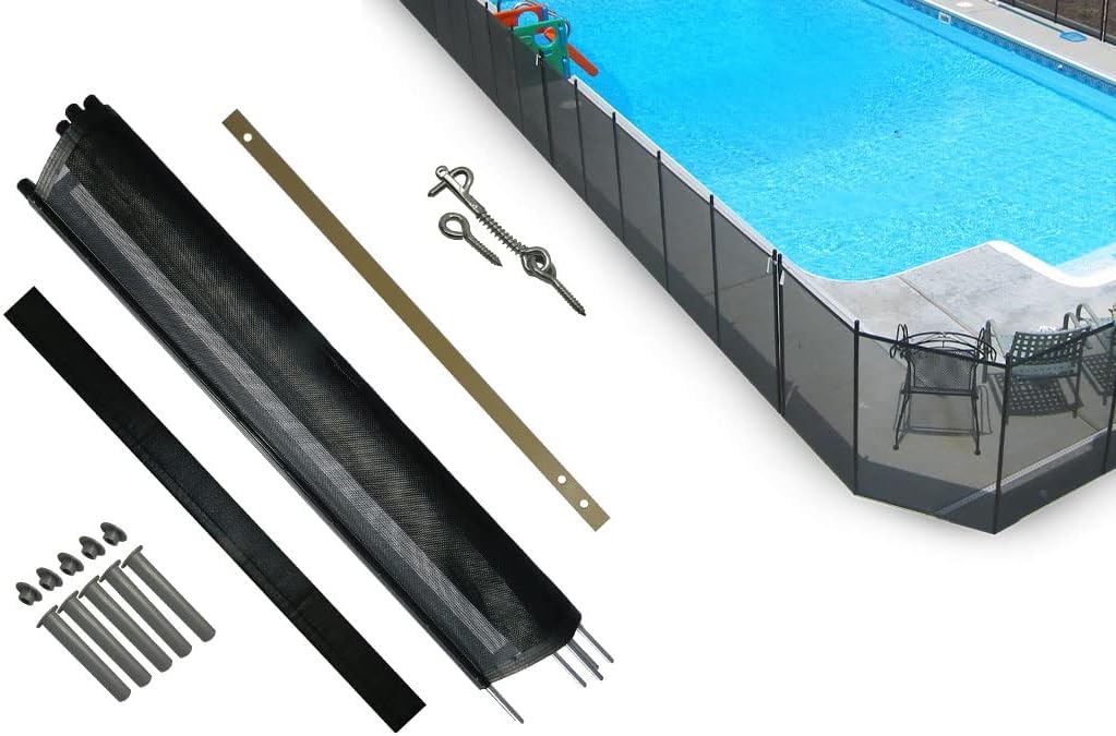 Pool Fence DIY Fencing Section Kit 6