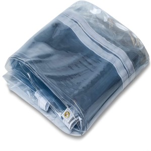 Боғи зидди ултрабунафш Waterproof Heavy боҷи гармхона Clear Vinyl Tarp Tarp2