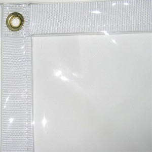 Garden Anti-UV Waterproof Heavy Duty Greenhouse Clear Vinyl Tarp Tarp4