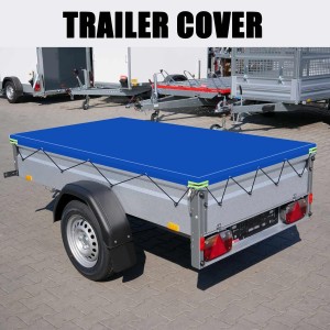 Platte tarmauline 208 x 114 x 10 cm trailer cover PVC waterdichte en traanbestendige tarpaulin3