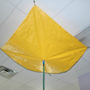 Waterproof hateup PVC Vinyl Cover solokan Tarp bocor Diverters Tarp