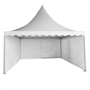 Tenda Pagoda con telone in PVC resistente