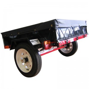 ရေစိုခံ PVC Tarpaulin Trailer Cover နောက်တွဲအဖုံး ၃